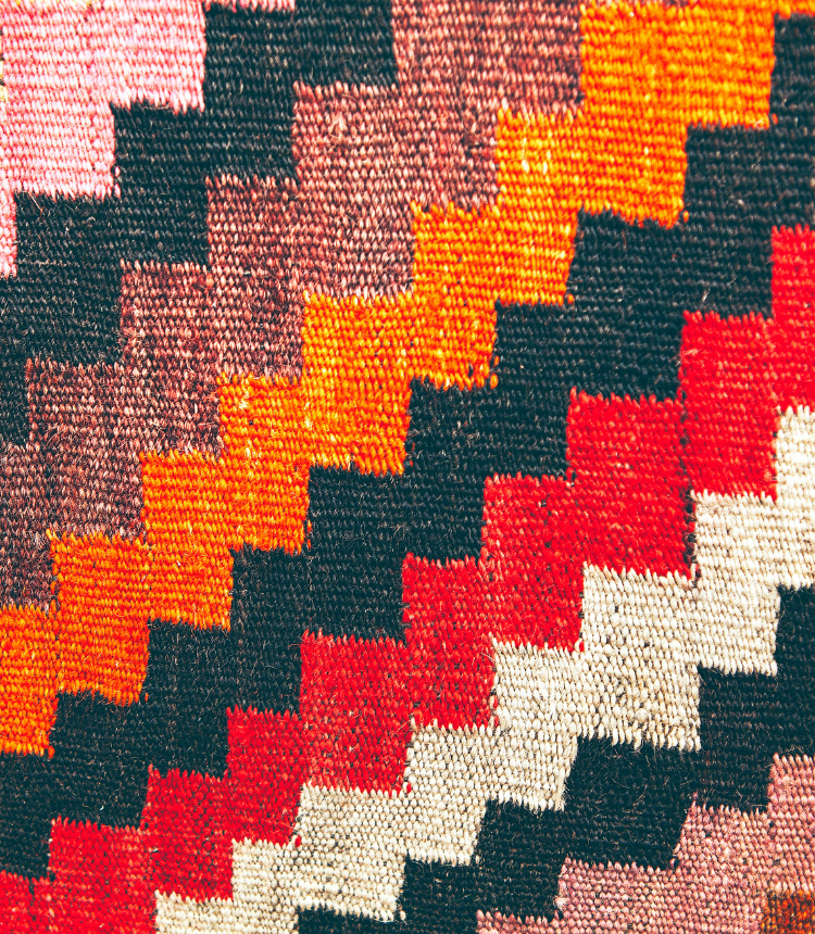 Colorful Jute Fabric